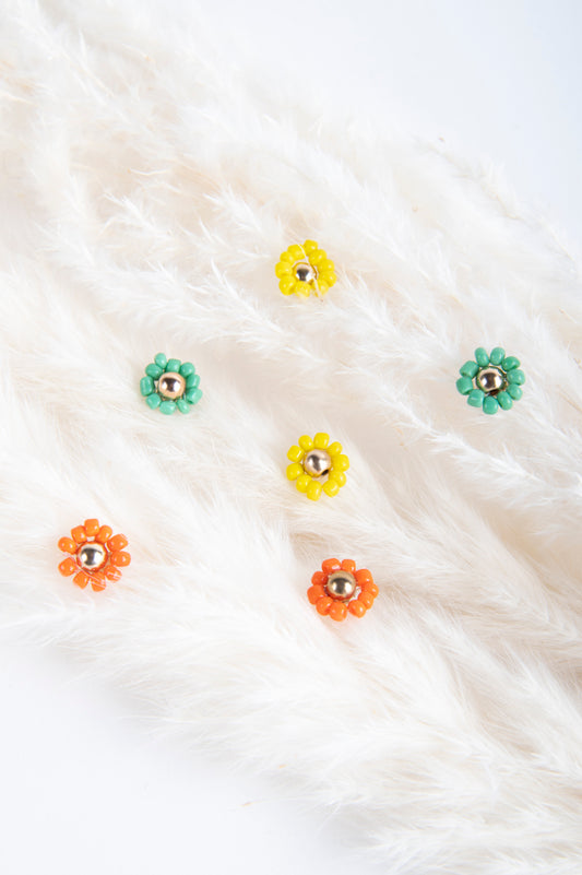 Ohrring Set in Blumenform