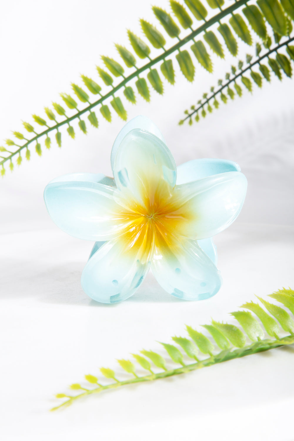 Haarklammer in Blumenform