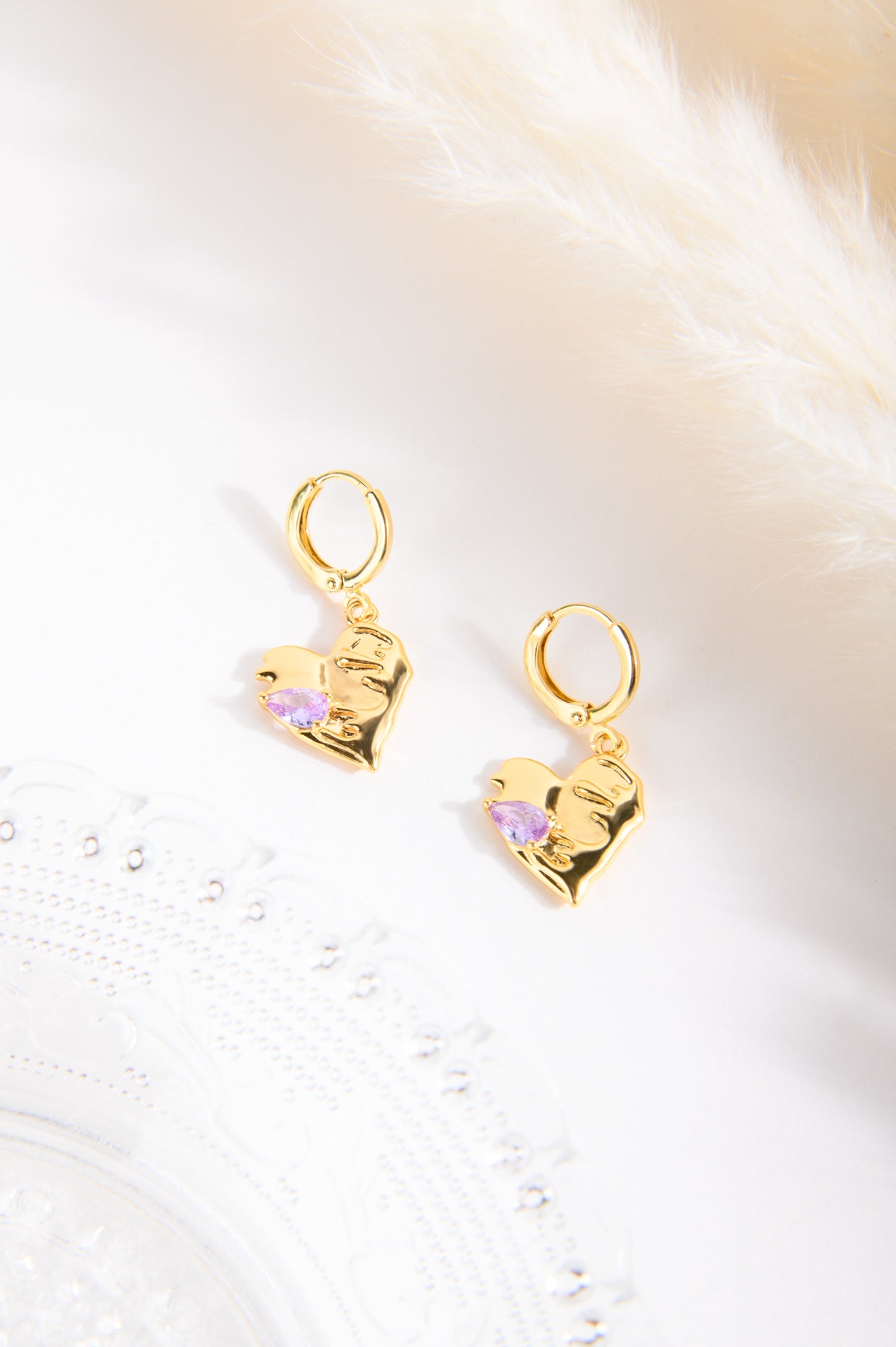 Ohrring in Gold