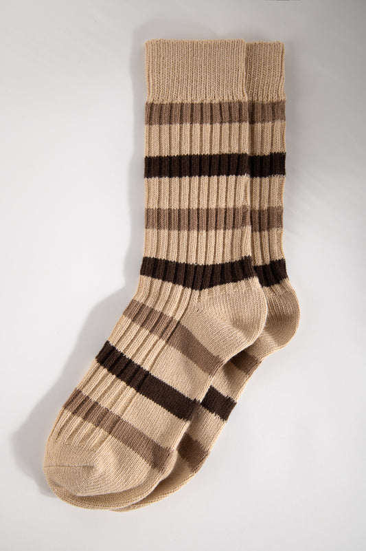 Socken gestreift