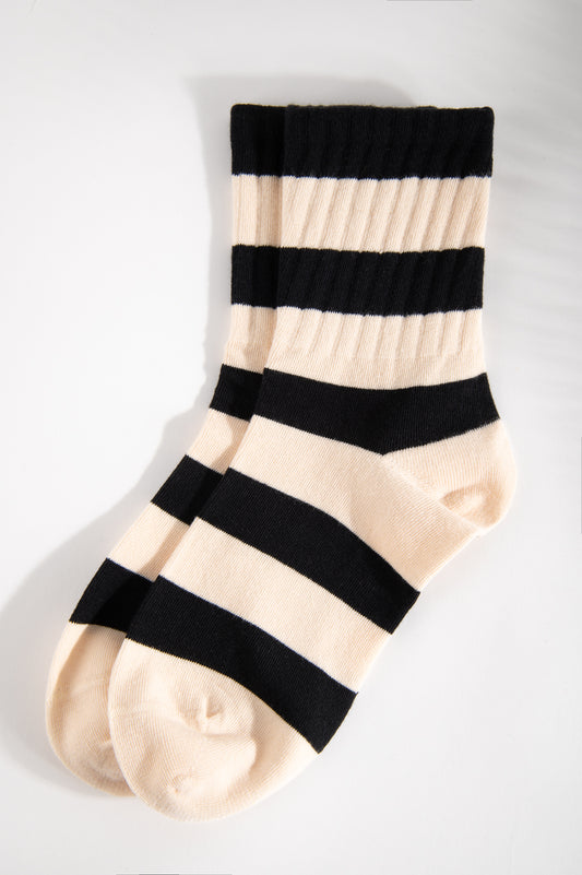 Socken gestreift