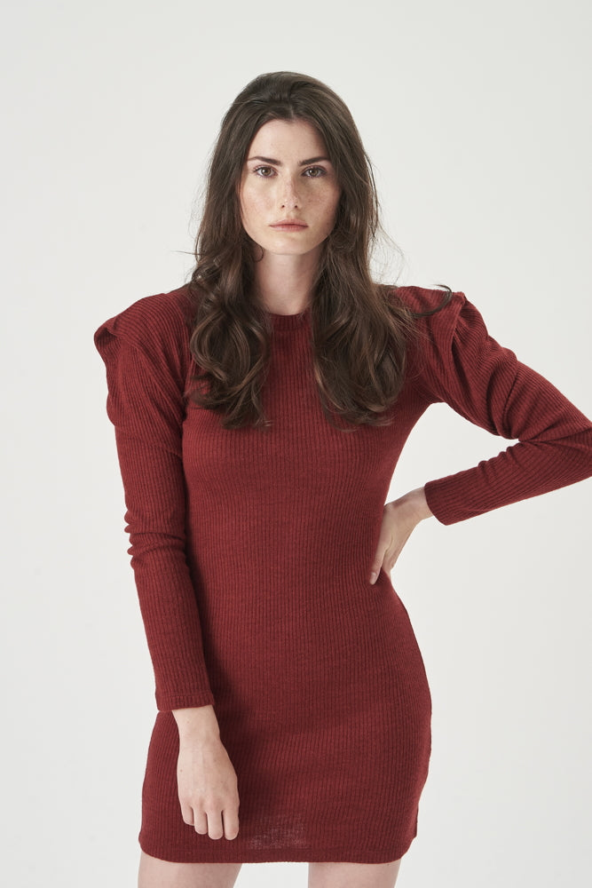 Kleid in Rost