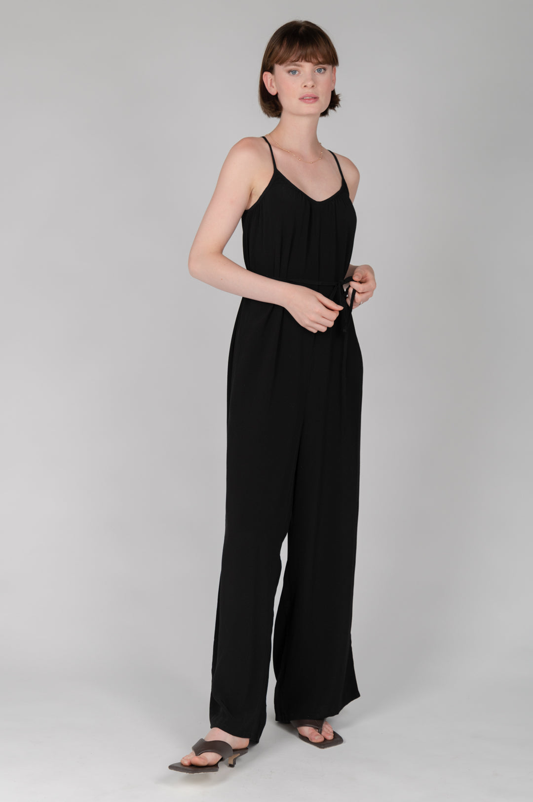 Jumpsuit mit weitem Bein