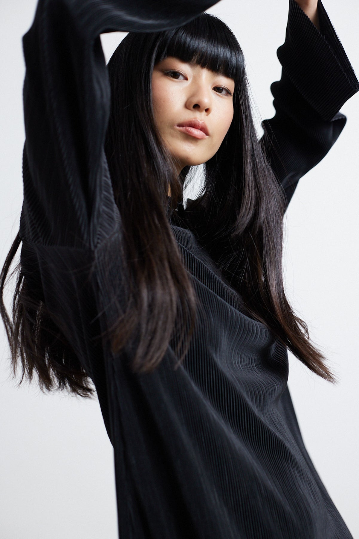 Kleid in Schwarz