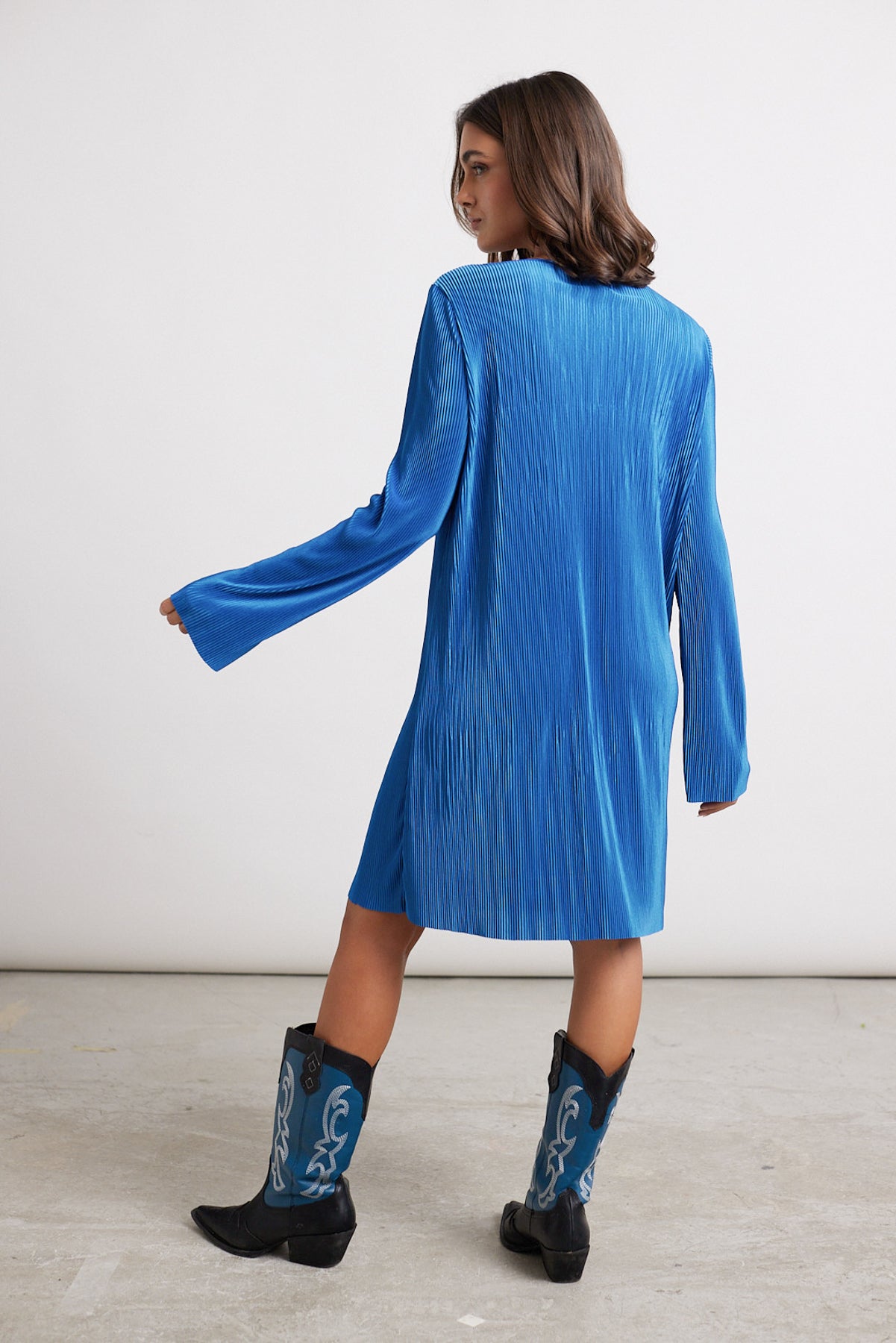 Kleid in Blau