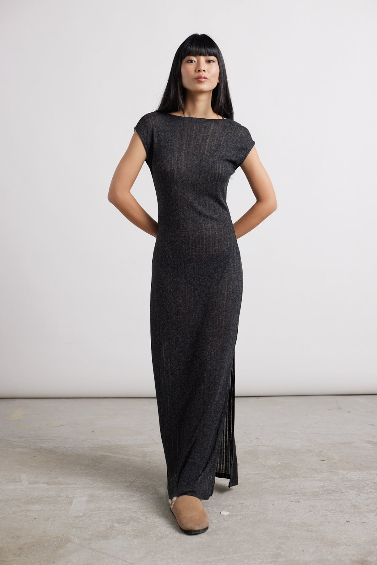 Kleid in Schwarz