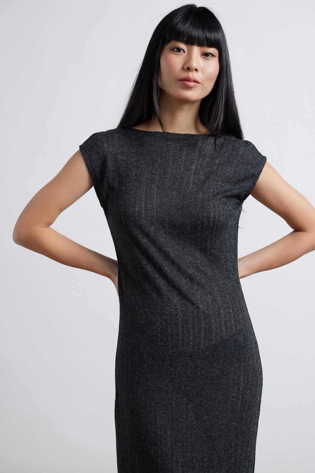 Kleid in Schwarz