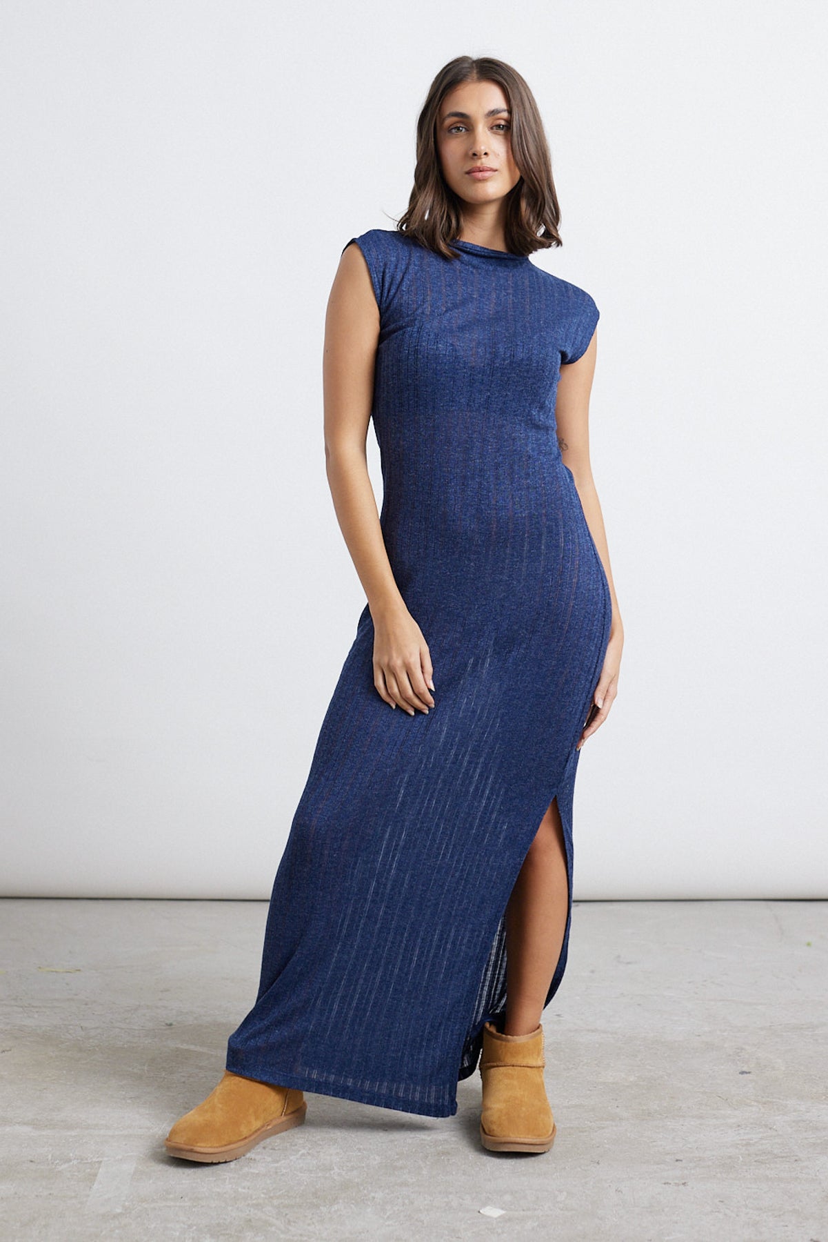 Kleid in Blau
