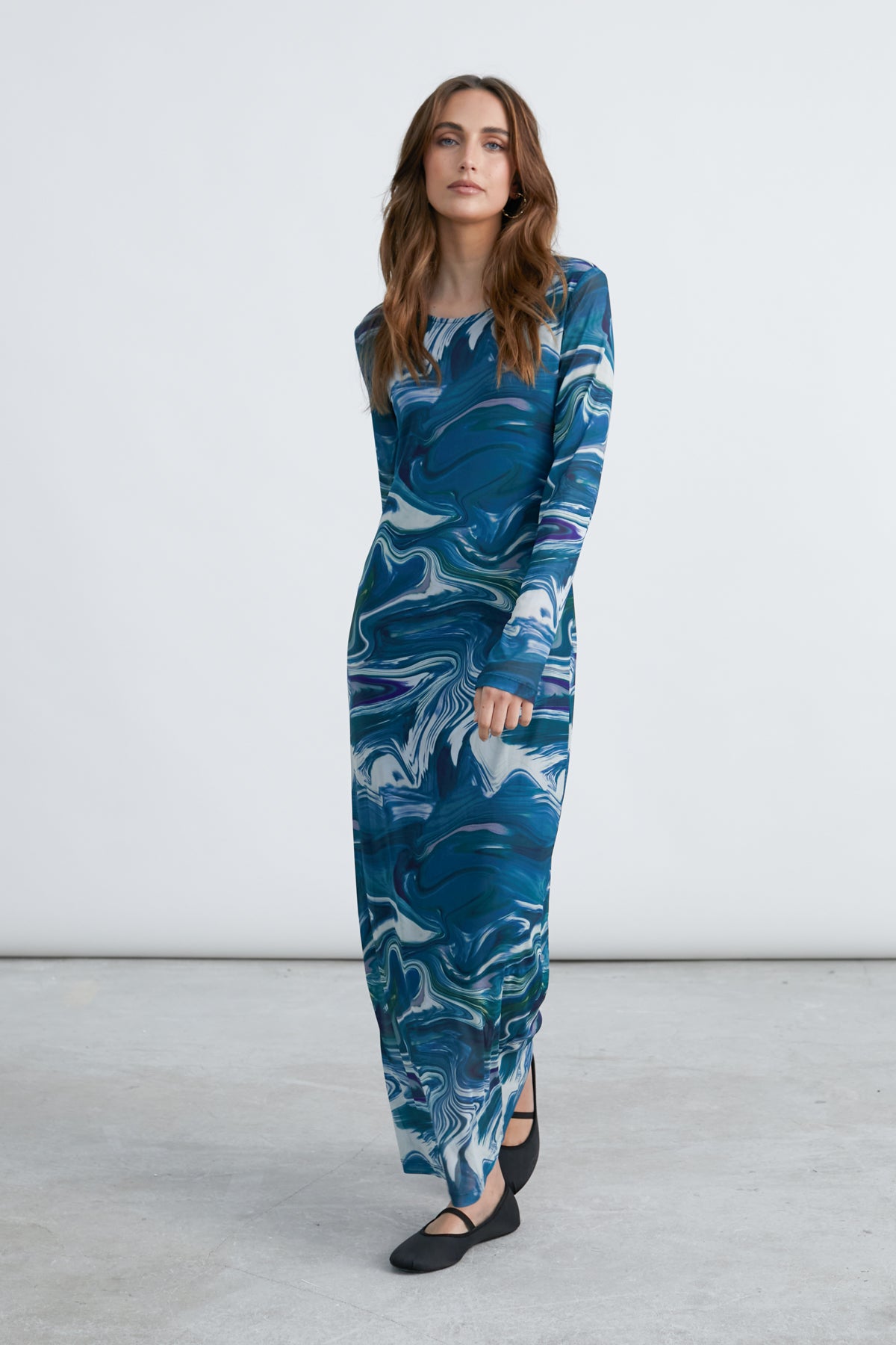 Kleid aus Mesh