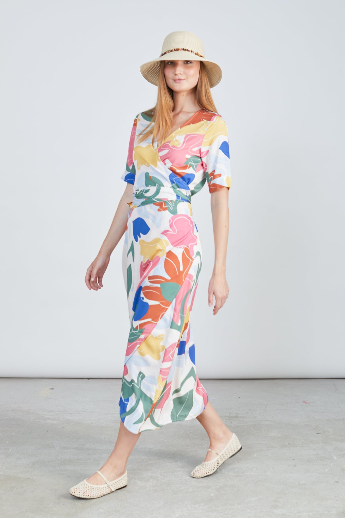 Kleid aus Viskose