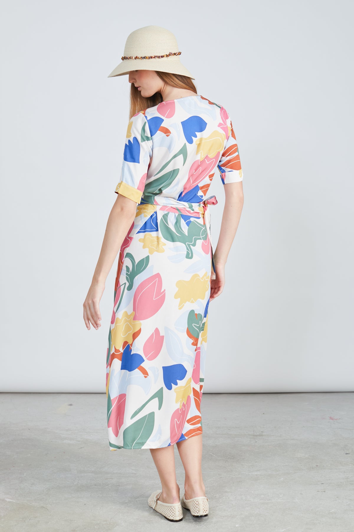 Kleid aus Viskose