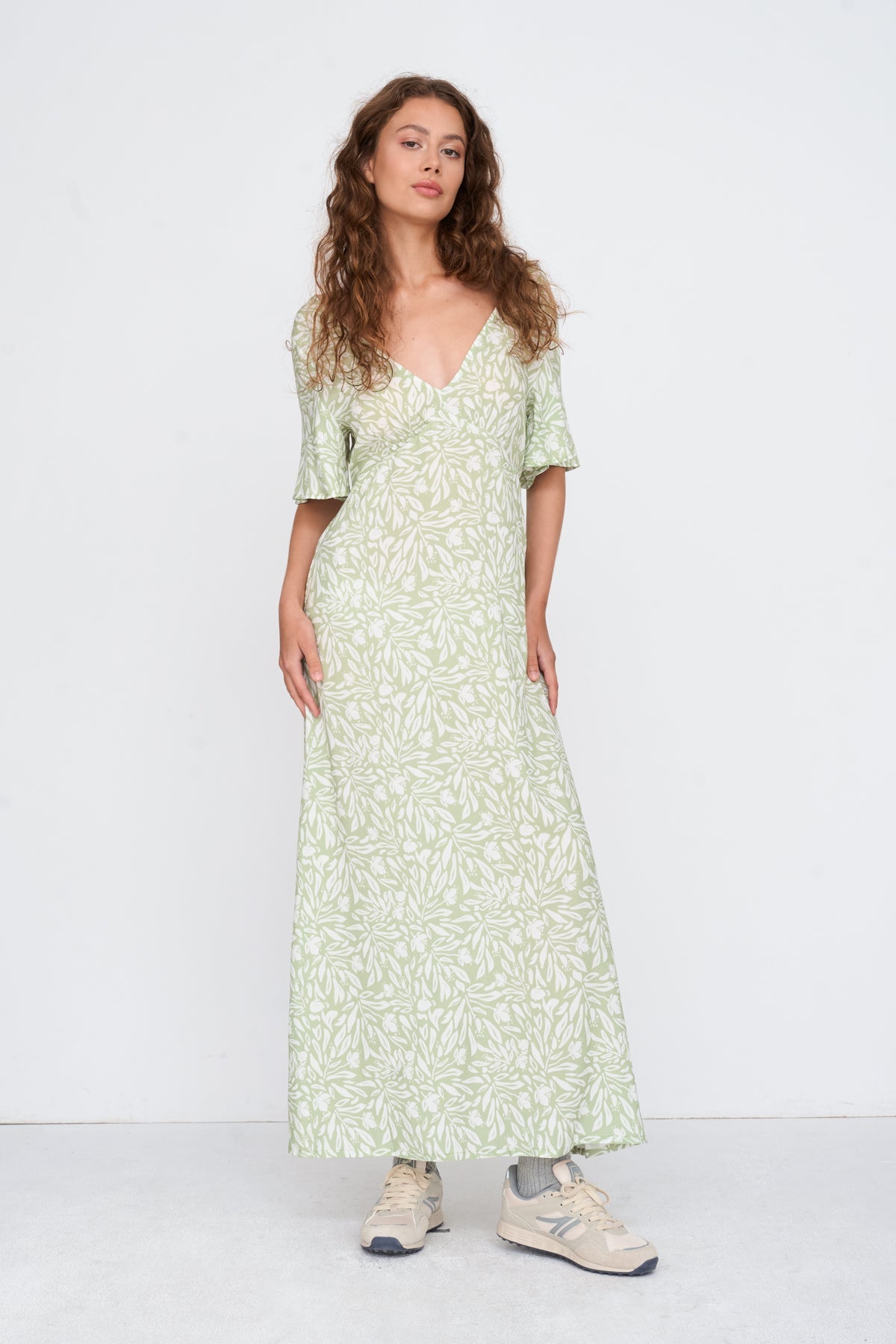 Kleid aus Viskose