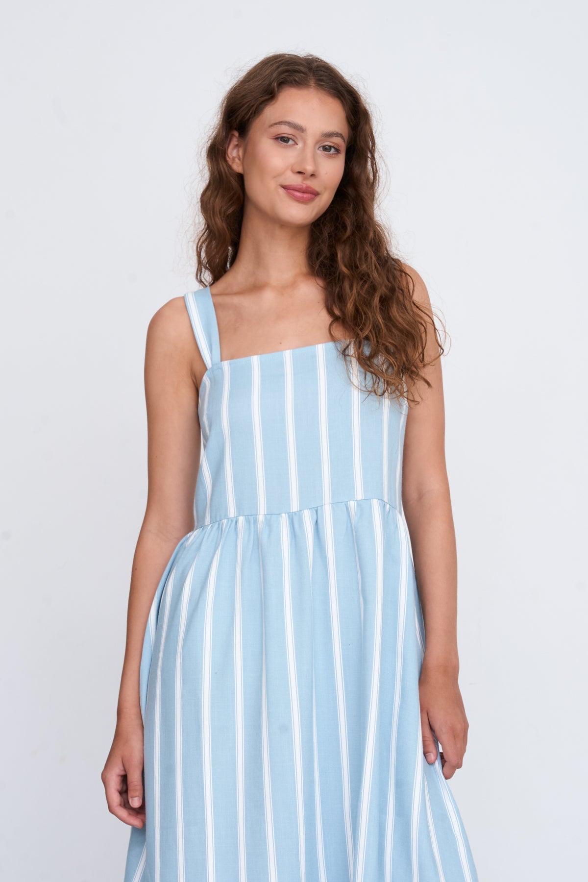 Kleid gestreift