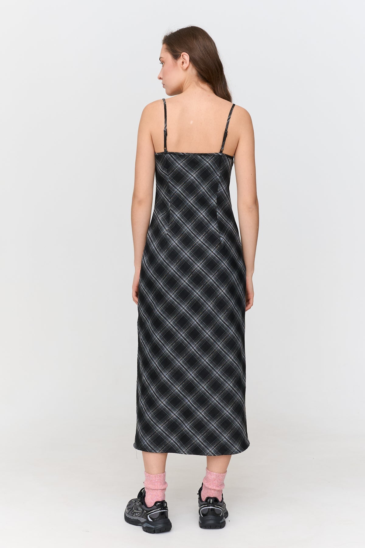 Kleid aus Viskose-Mix