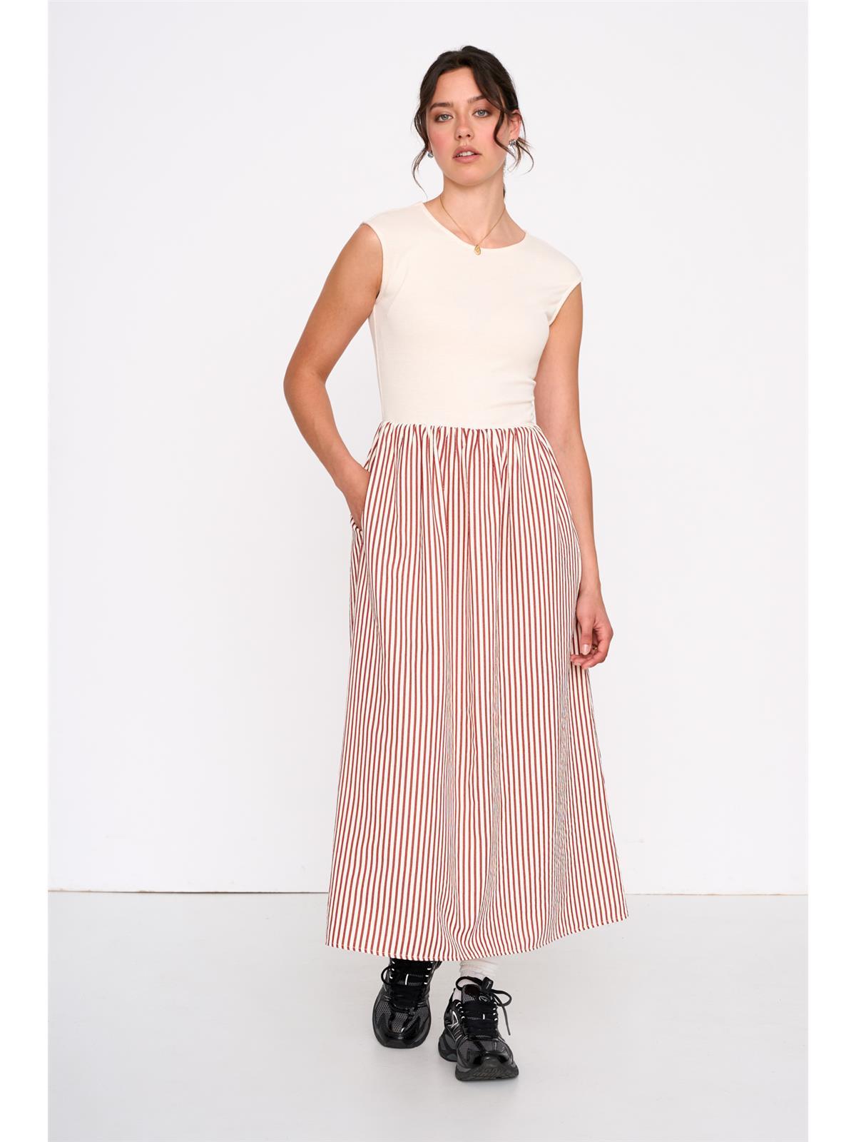 Kleid gestreift
