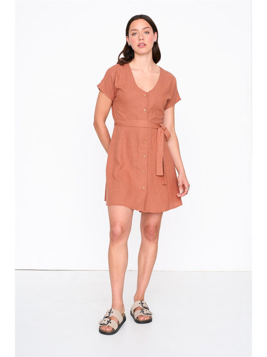 Kleid in Rost