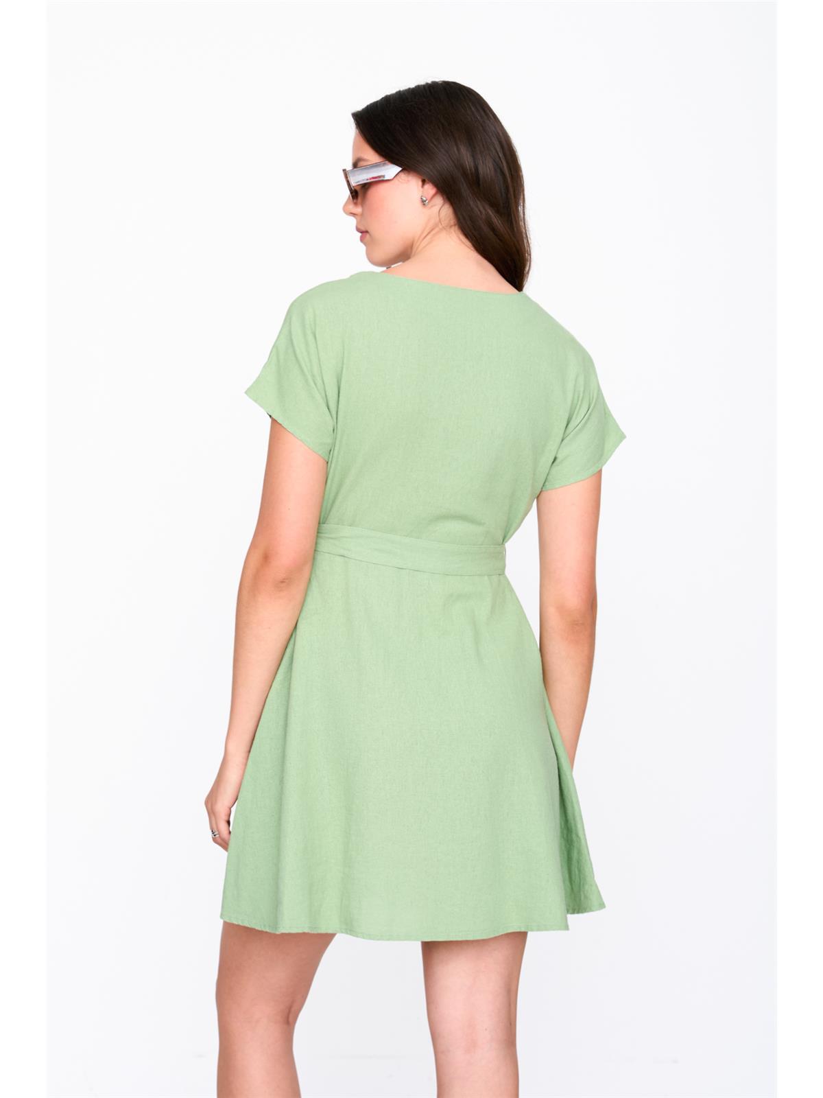 Kleid in Grün