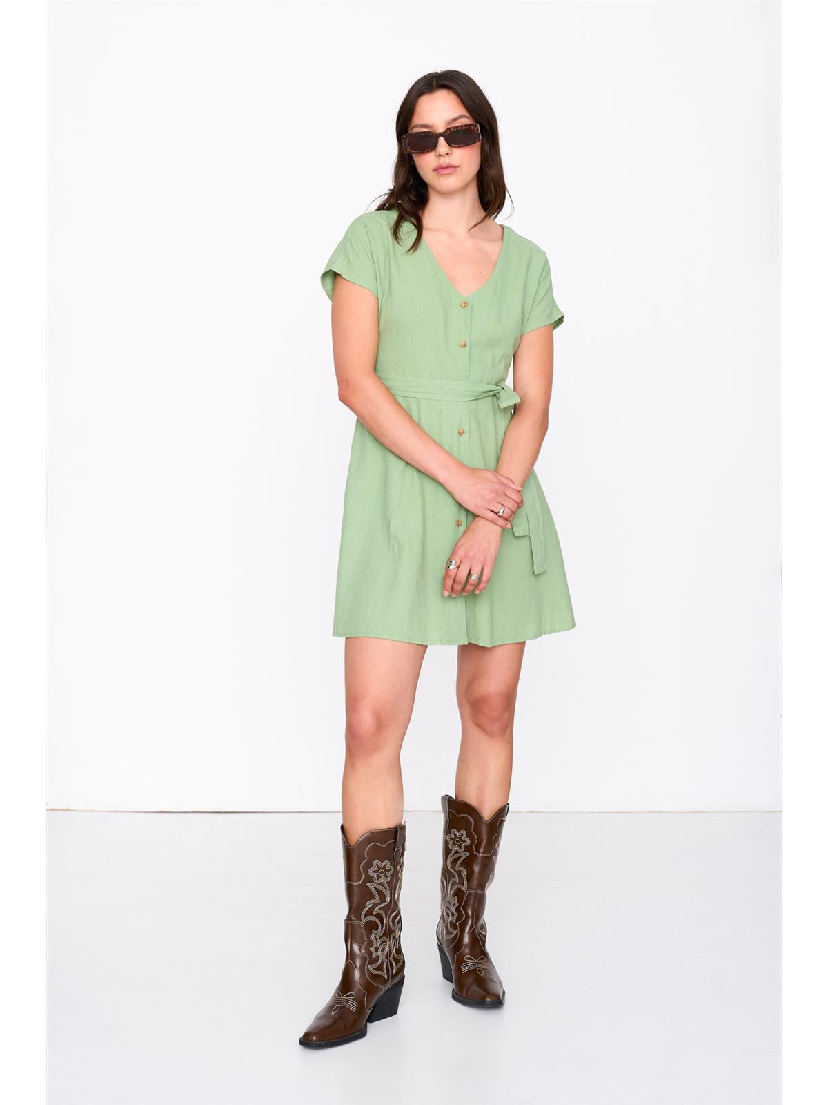 Kleid in Grün