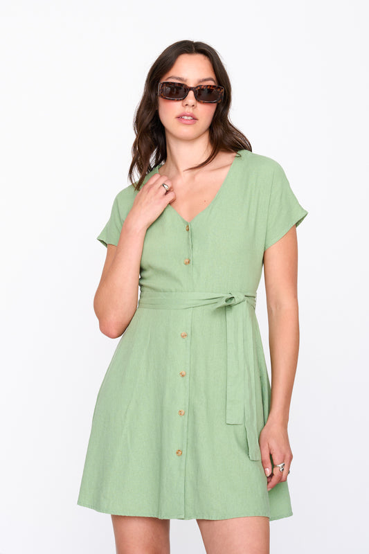 Kleid in Grün