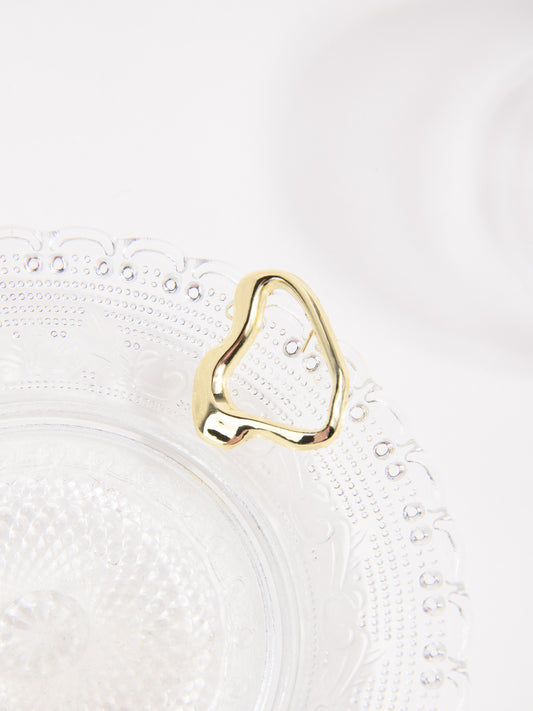 Brosche in Gold