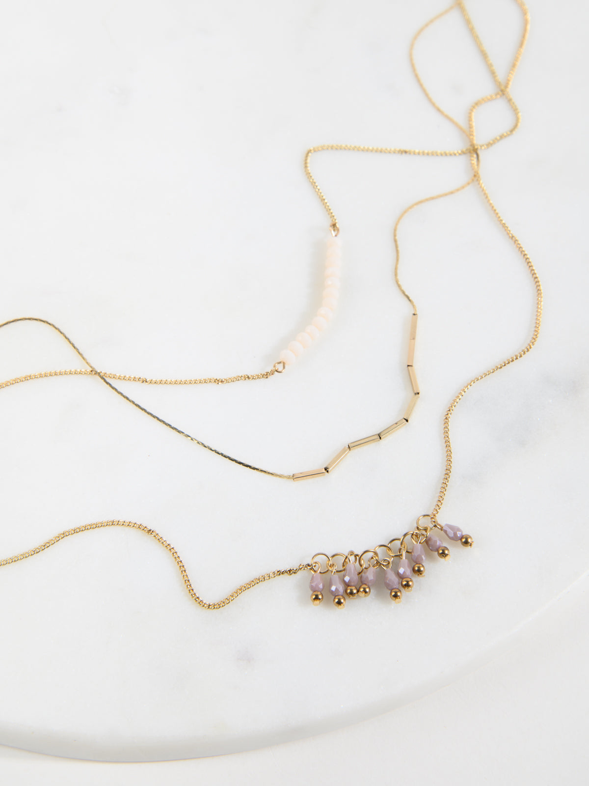 Kette Set gold