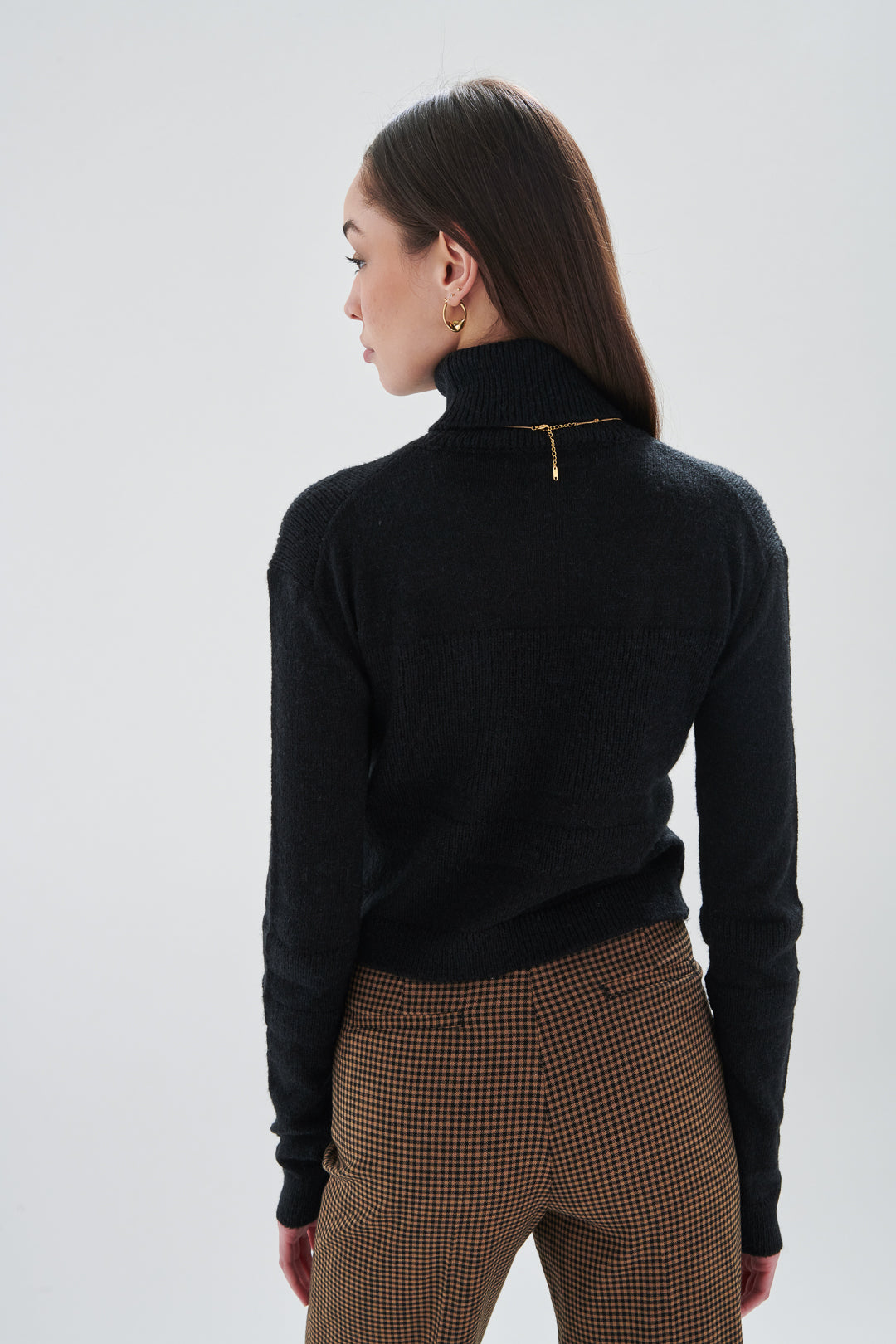 Pullover mit Rollkragen