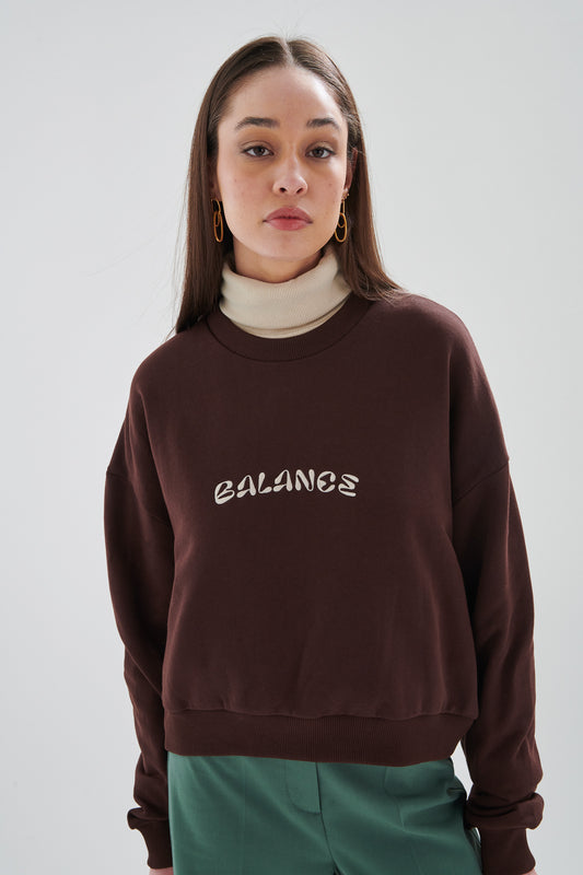 Sweatshirt mit Aufdruck