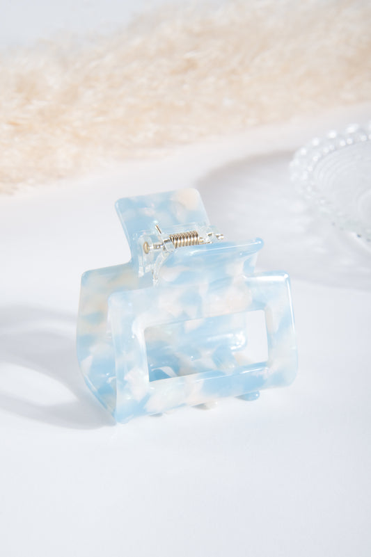 Haarklammer Blau