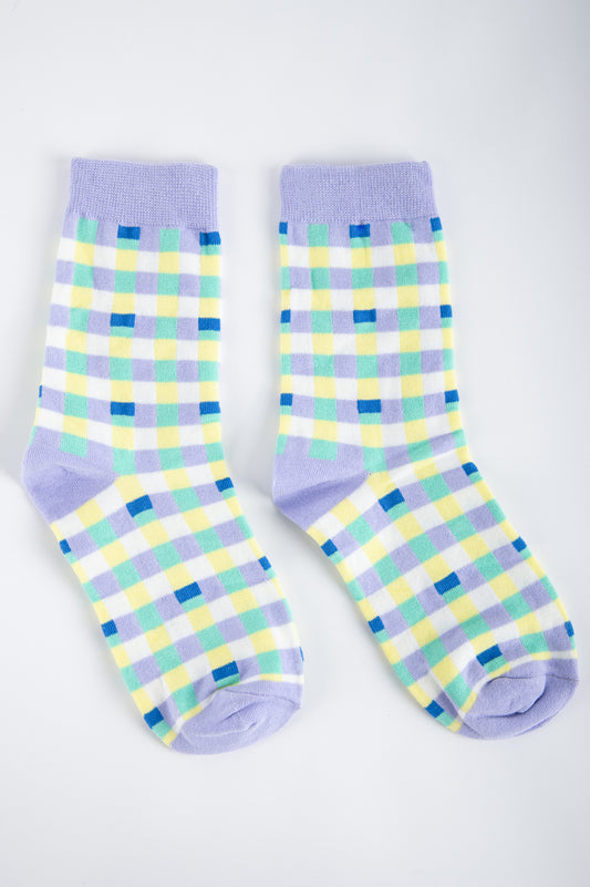 Socken mit Mustern