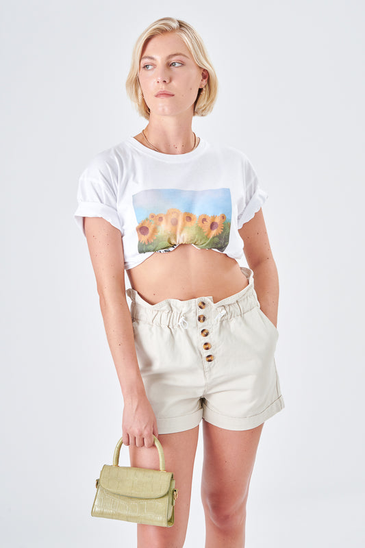 Shorts weiß