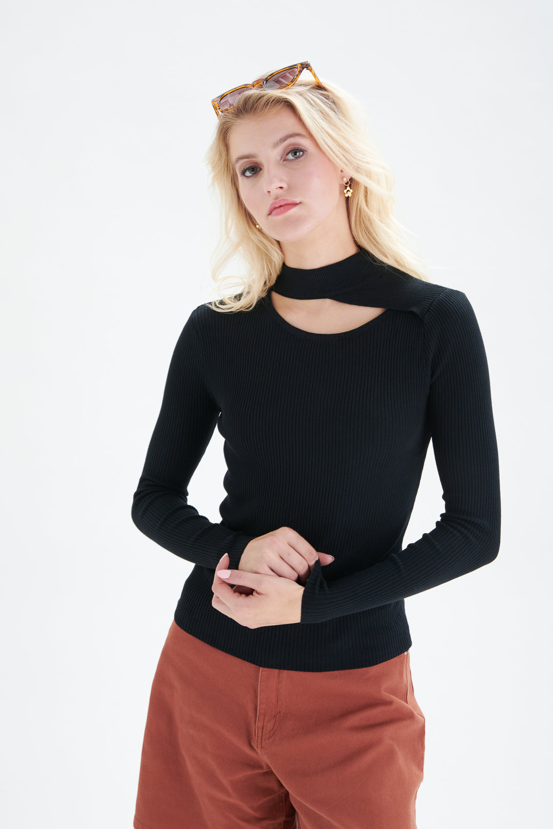 Pullover mit Cutout