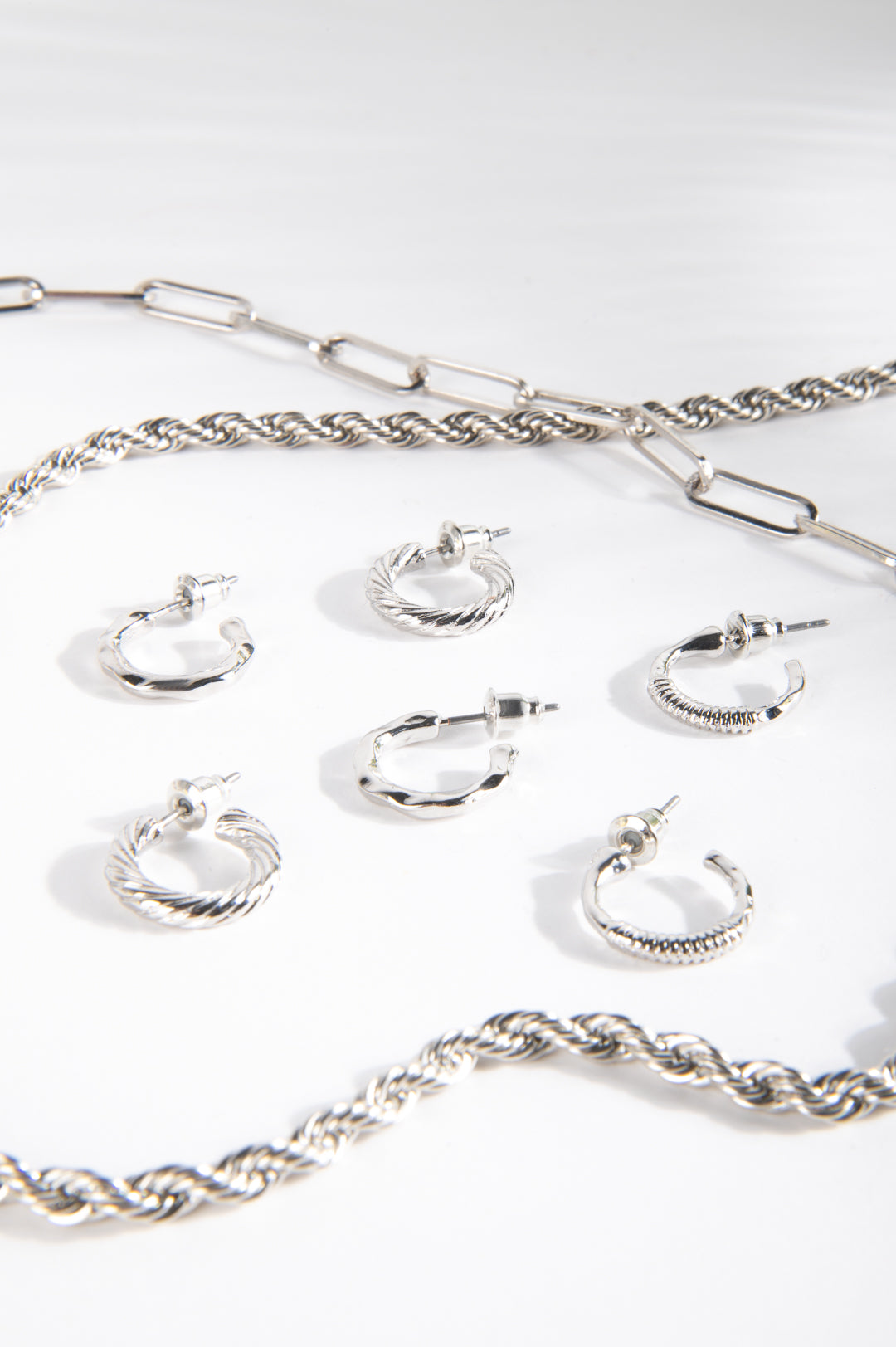 Ohrring Set in Silber