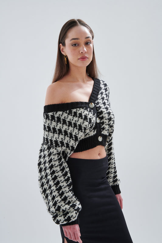 Cardigan cropped
