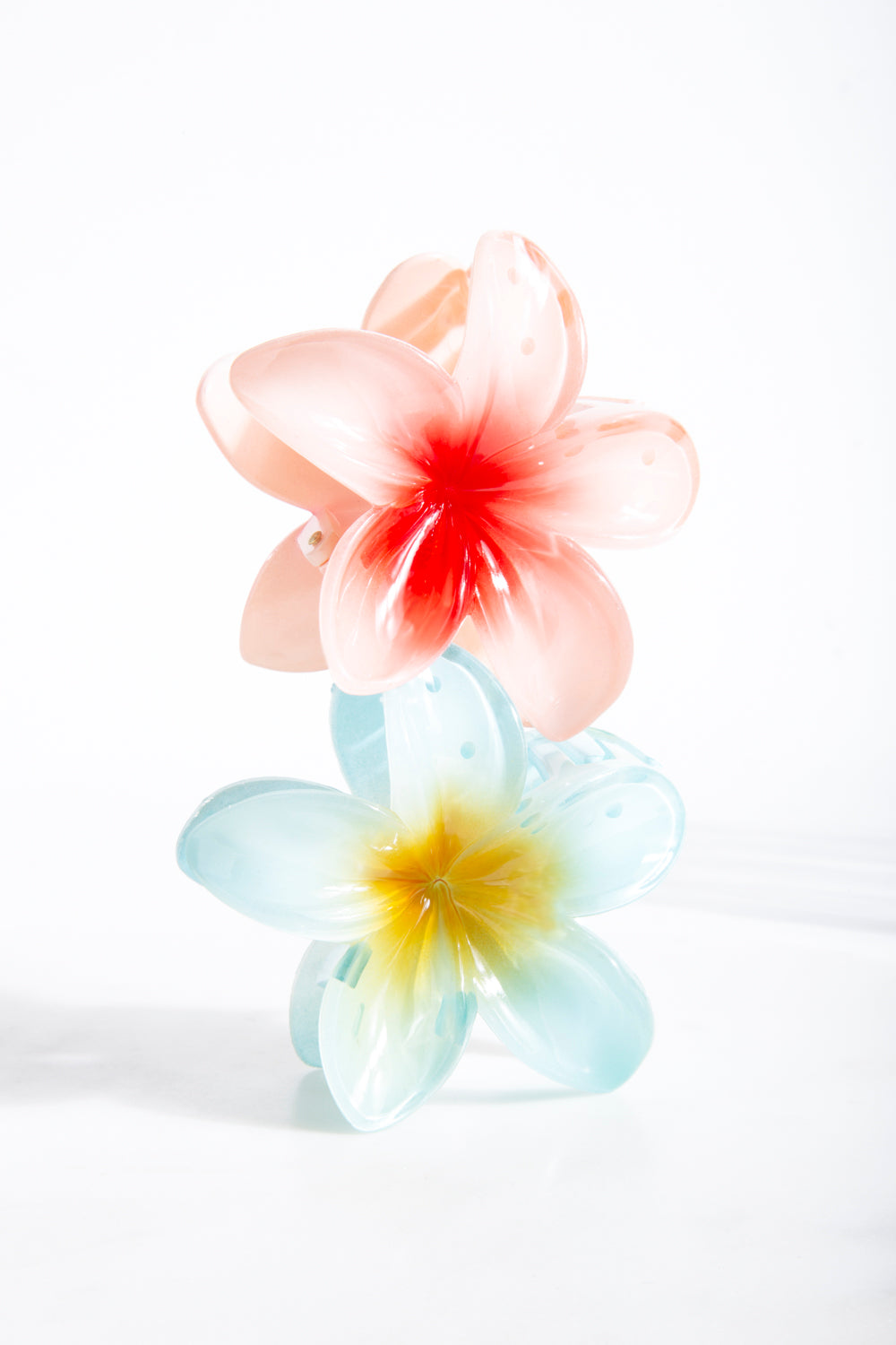 Haarklammer in Blumenform