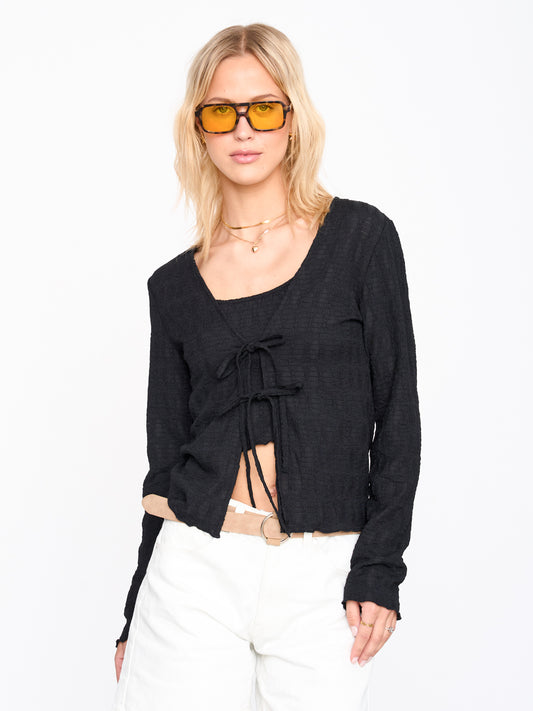 Shirt in Schwarz