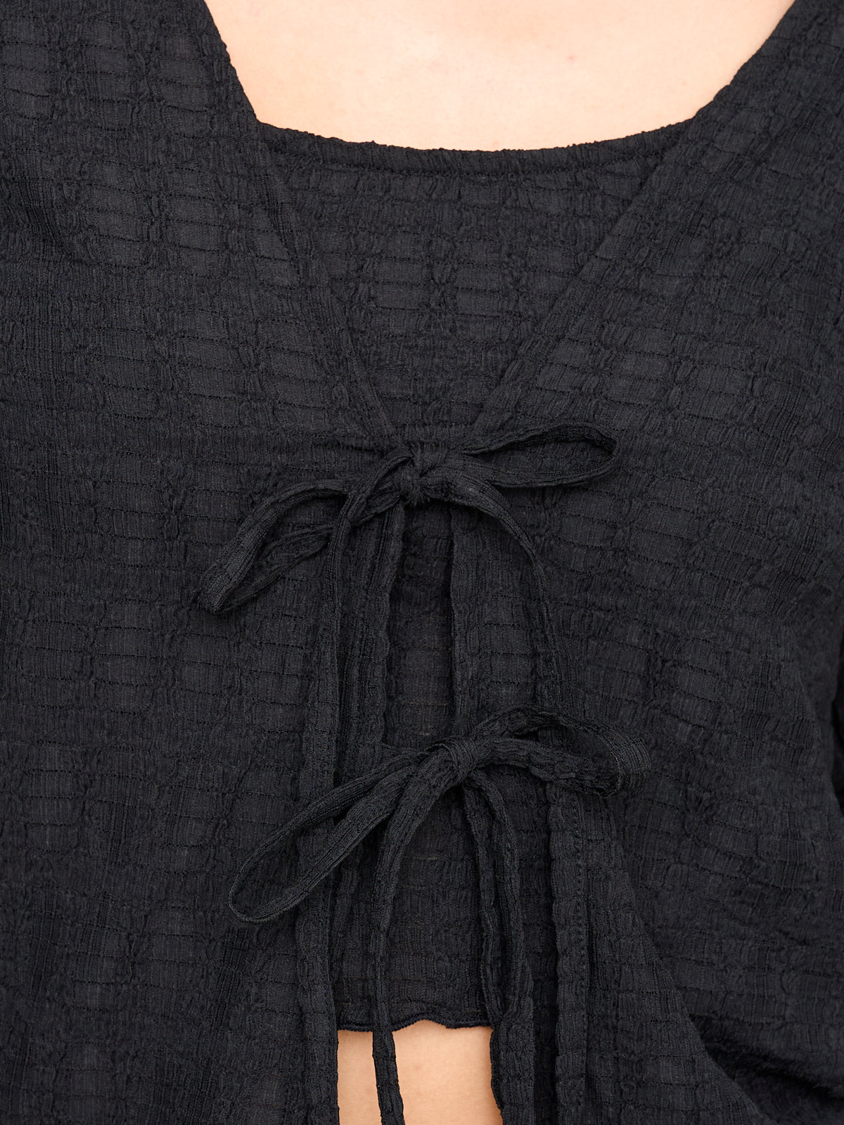 Shirt in Schwarz