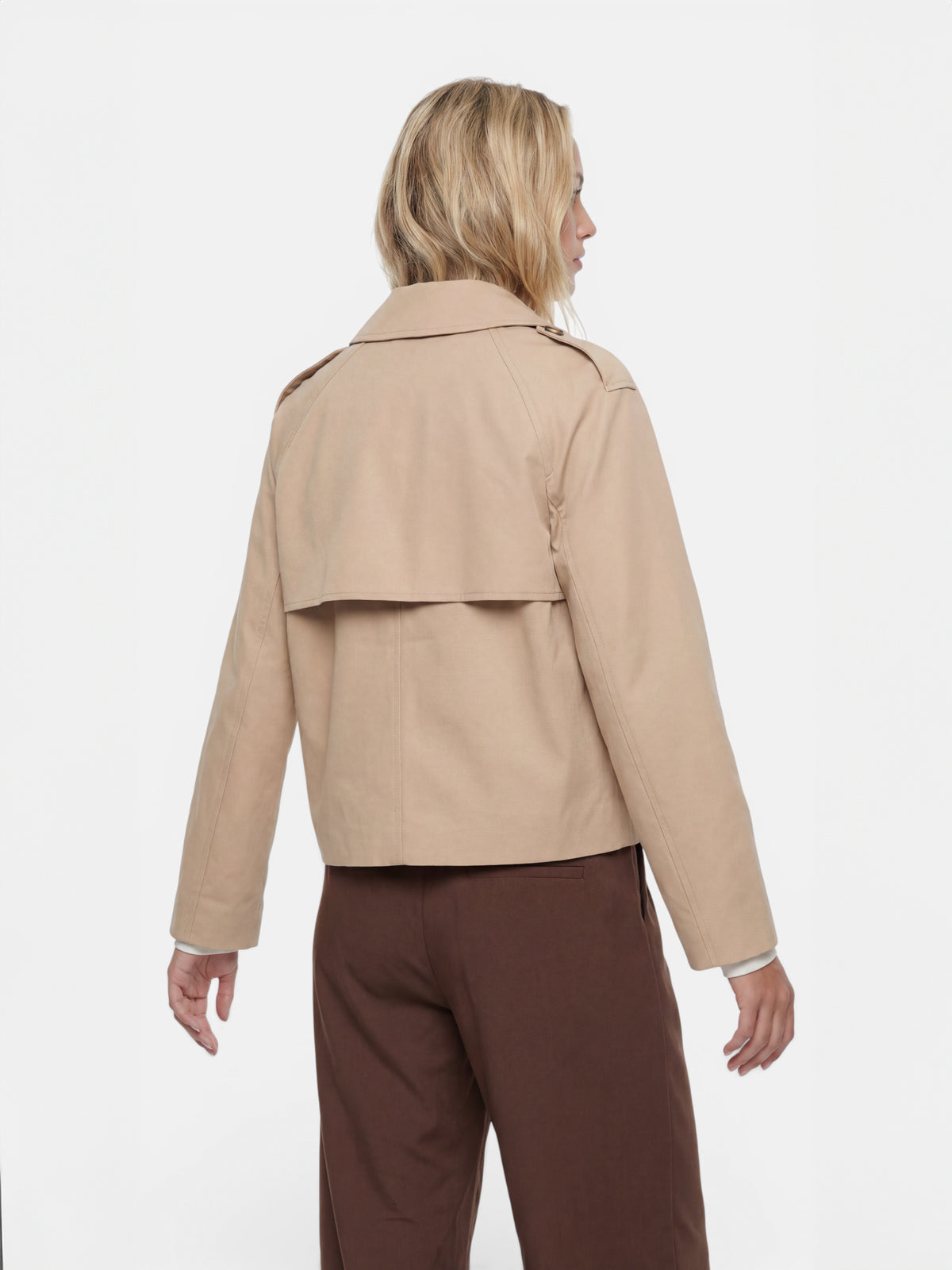 Jacke in Beige