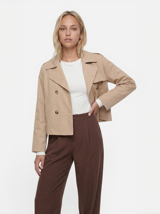 Jacke in Beige