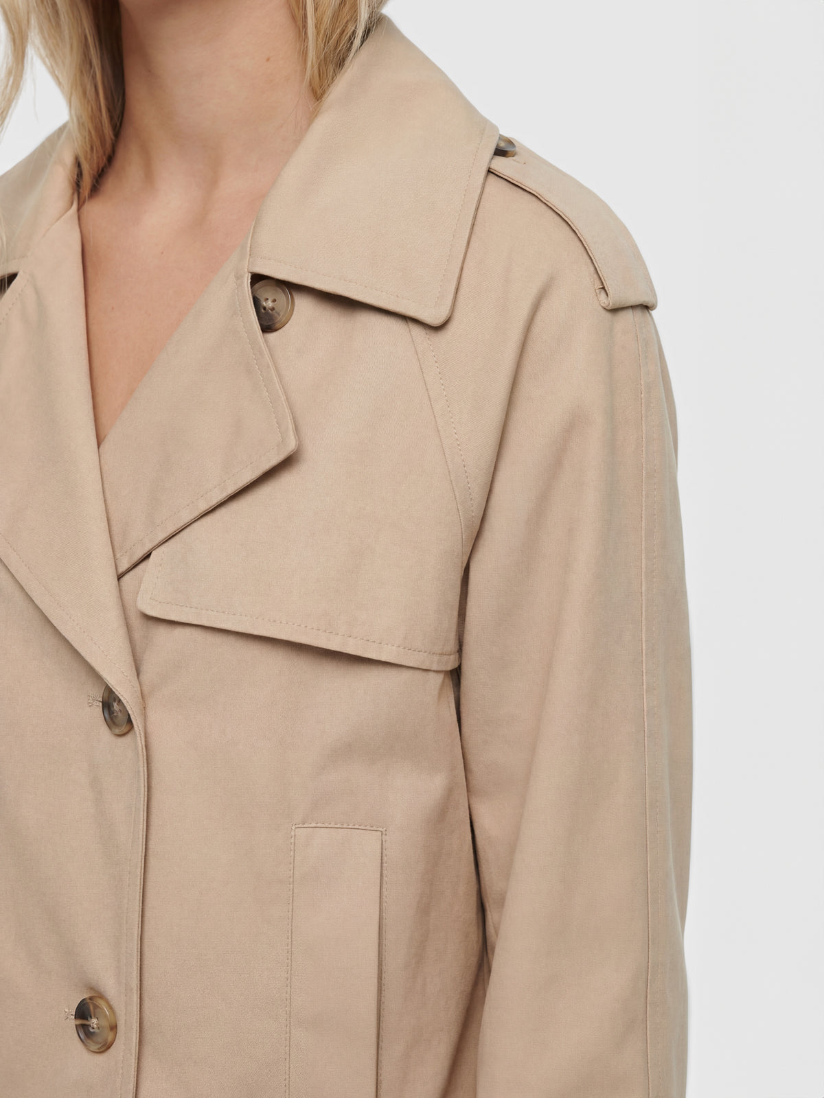 Jacke in Beige