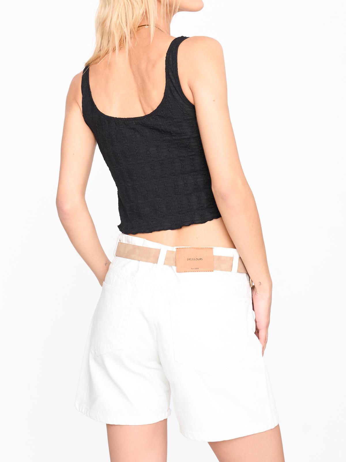 Top in Schwarz