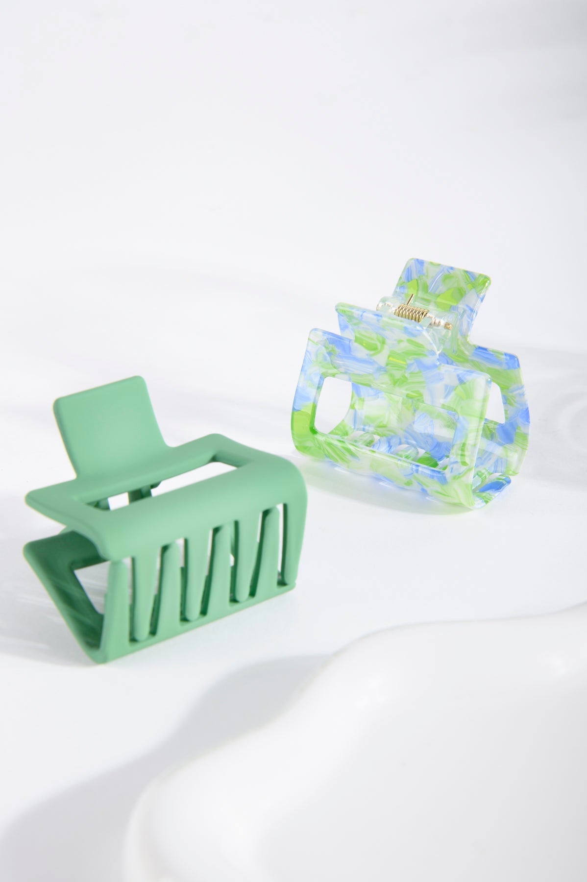 Haarspangen Set gemustert