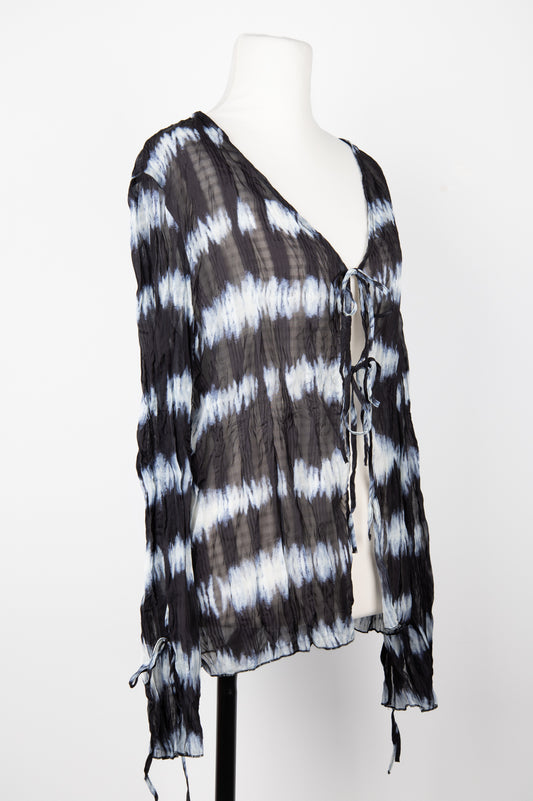 Bluse mit Print