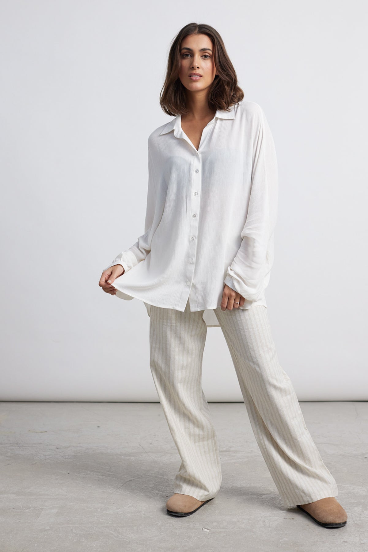 Bluse aus Viskose
