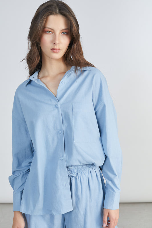 Shirt in Blau
