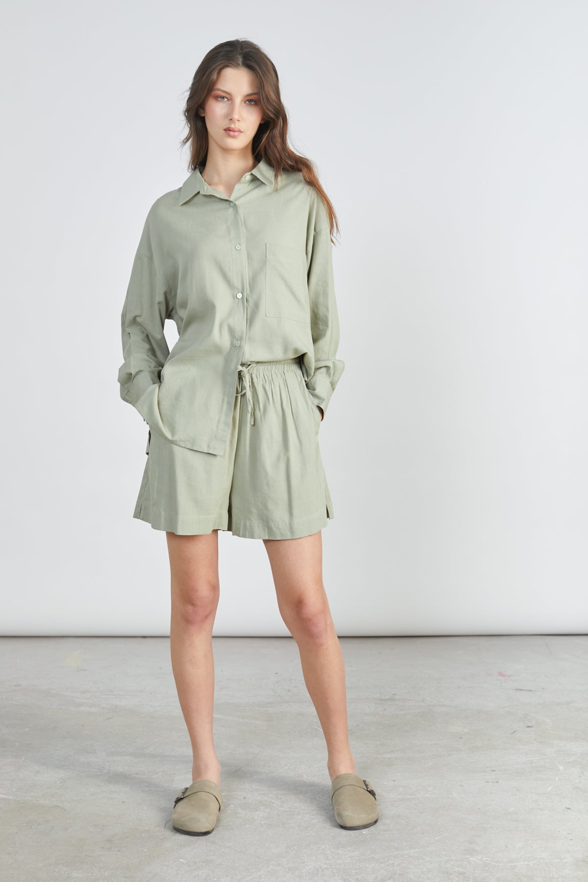Shirt in Grün