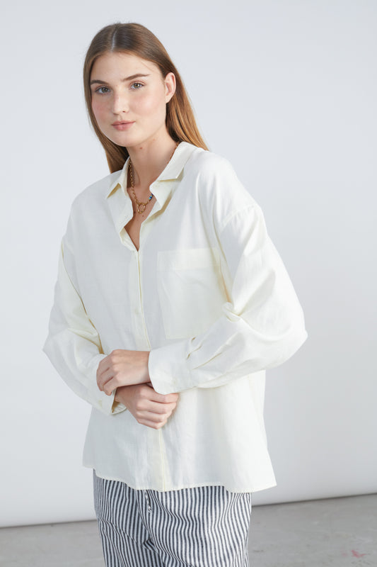 Shirt in Weiß