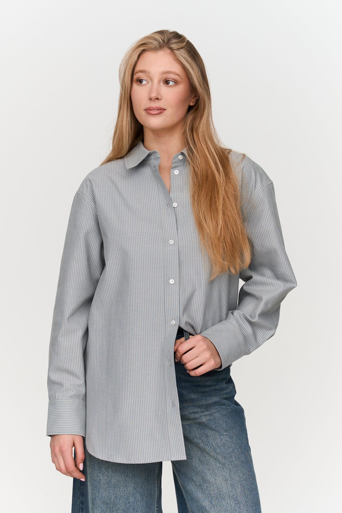 Shirt aus Baumwoll-Mix