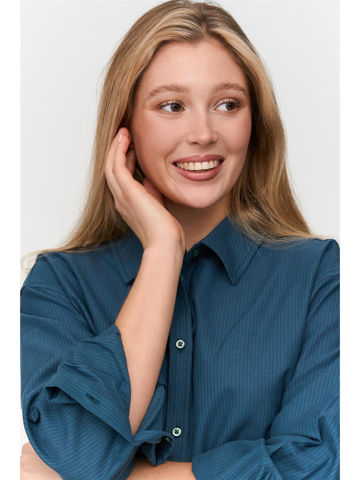 Shirt aus Baumwoll-Mix