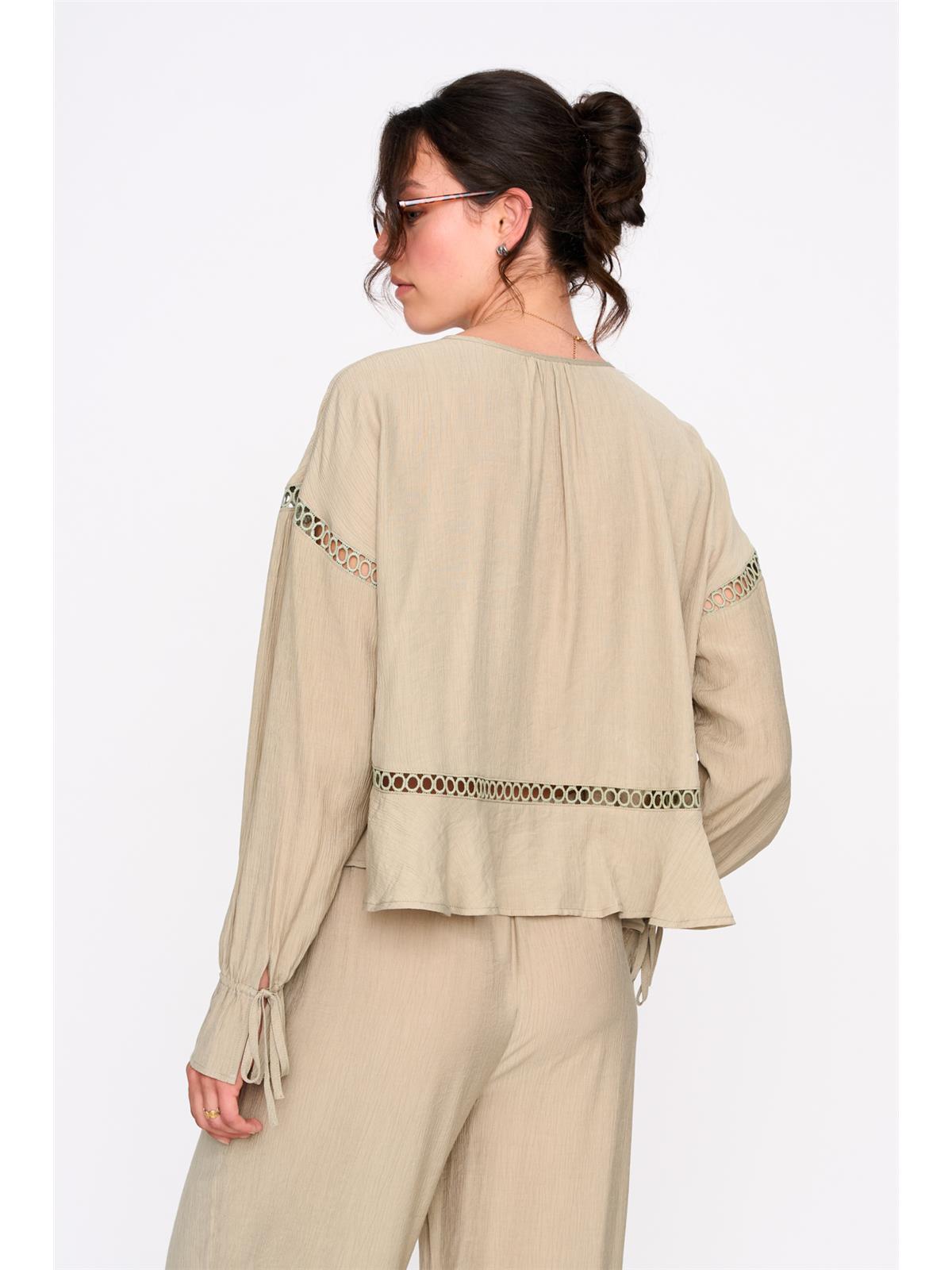 Bluse in Grün
