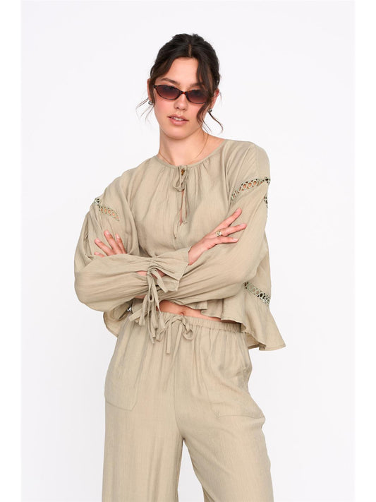 Bluse in Grün